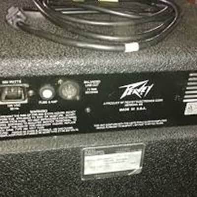 Peavey DataBass Digital / Bass Amp w/ "Cush Case" road case 450-Watt 1x15" Bass Combo 1980s - Black image 10