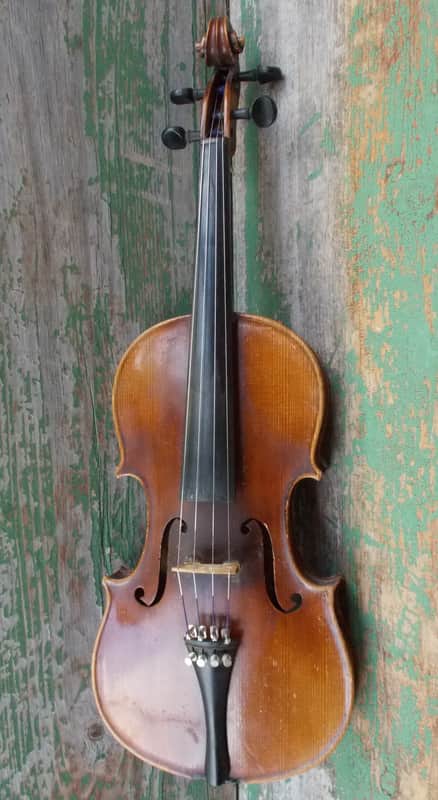 Antonius Stradivarius Violin copy Czecho- Slovakia Fiddle 1940 image 1