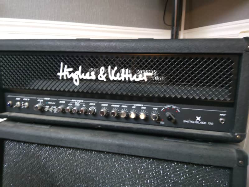 Hughes & Kettner Switchblade 4-Channel 100-Watt 4x12" Programmable Guitar Amp Half Stack 2006 - 2012 - Black image 1