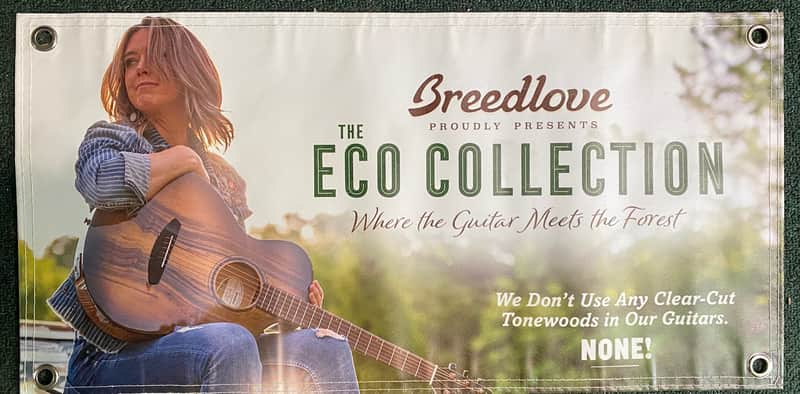Breedlove Dealer Banner for Breedlove Guitars image 1
