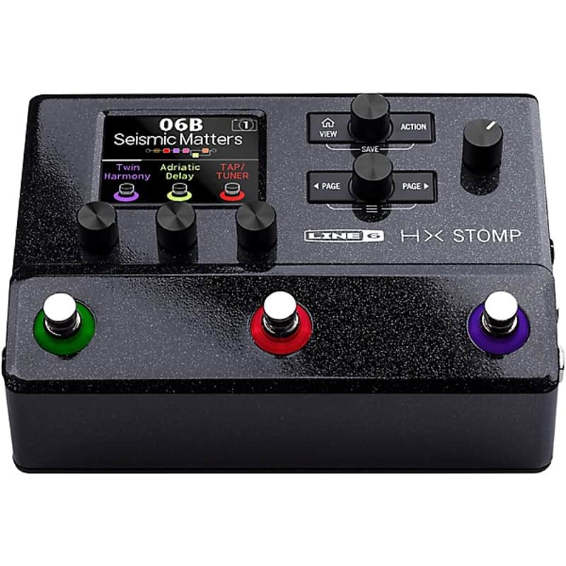 Line 6 HX Stomp 2018 - Present - Black image 1