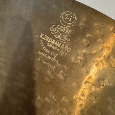 Zildjian K Custom 21" Dark Complex Ride Cymbal 2365g image 5