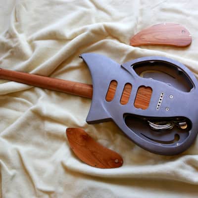 Build to Order GB Liuteria Boutique  Plié 6 string python edition for GIANLUCA GRIGNANI image 6