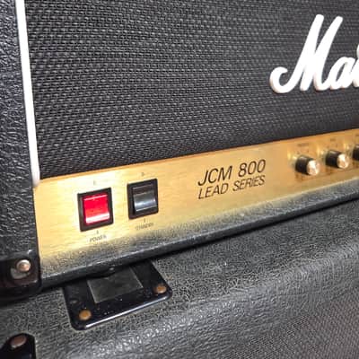 Marshall JCM800 2203X 100W Head w/ Legendary Tones Hot Mod V2 + 1960A 4x12 Cab w/ Celestion Greenbacks image 4