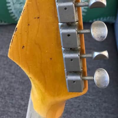 Fender Stratocaster 1956 Reissue Heavy Relic Fiesta Red image 4