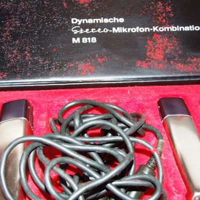 A Pair of Beyerdynamic M818 Duel Impedence Microphones image 5
