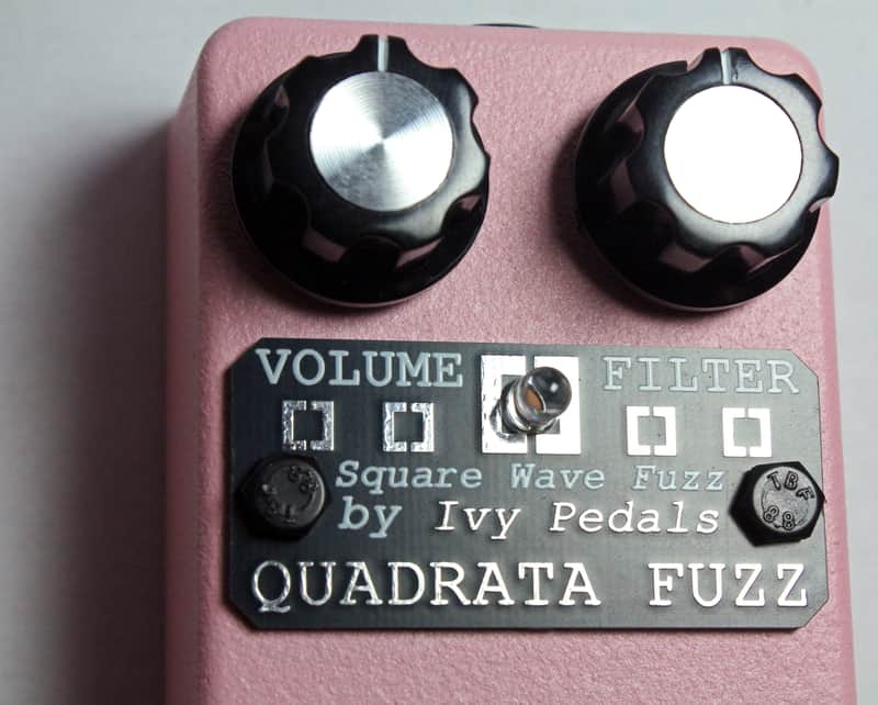 Ivy Pedals Quadrata Fuzz Deluxe - PINK / BLACK 2026 image 1