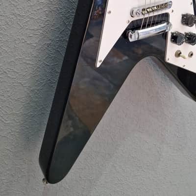 Aria FV Flying V 1980 - Black image 3