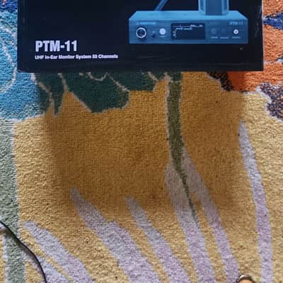Phenyx Pro PTM-11-1B | UHF Mono Wireless In-Ear Monitor System w/ 1 Loop Output image 1