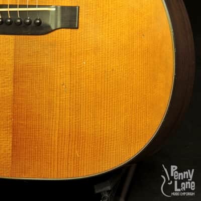 Pre-War Guitars Co. OM Orchestra Model Acoustic Guitar With Case Distress Level 2 image 10