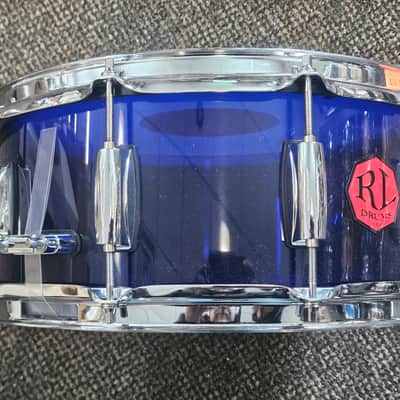 RL Drums Blue Acrylic snare drum image 7