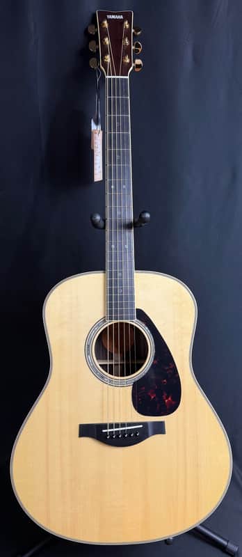 Yamaha LL16 ARE Handcrafted Dreadnought Acoustic-Electric Guitar Gloss Natural w/ Soft Case image 1