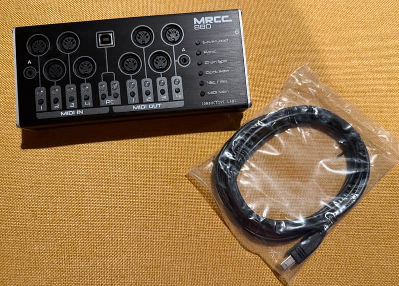 Conductive Labs MRCC 880 MIDI Router Control Center | Reverb