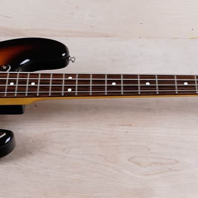 Fender JB-62 Jazz Bass Reissue MIJ 2007 Sunburst Made in Japan w/ Bag image 2