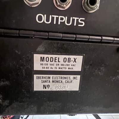 Oberheim OB-X 61-Key Synthesizer image 6