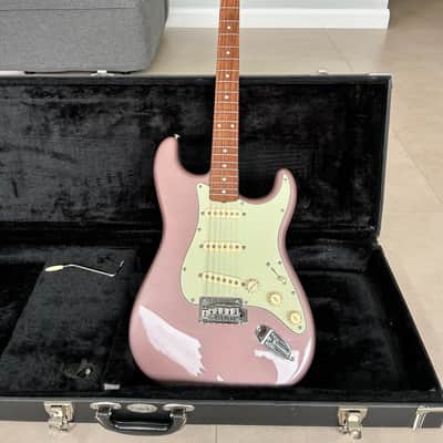 Fender Vintera '60s Stratocaster Modified with Pau Ferro Fretboard 2019 - 2023 - Burgundy Mist Metallic image 2