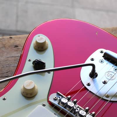 SUHR "LIMITED Classic JM Antique Funk, Candy Apple Red" GIGBAG, PAPERS, 3, 64 KG image 7