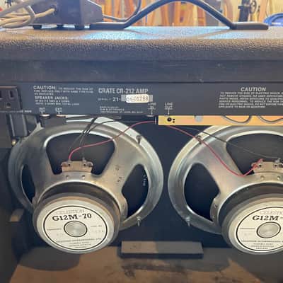 Crate CR-212 1980s - Black image 2
