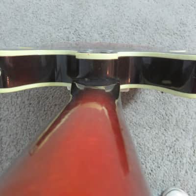 Vintage 1960s Harmony Rocket H-54 Guitar 2 Original DeArmond Pickup Good Shape Silvertone image 10