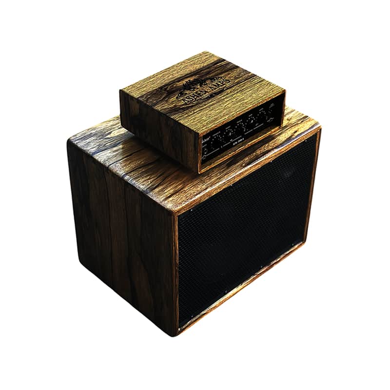 Exclusive Ashen 112 Handmade Black Limba Bass Set image 1