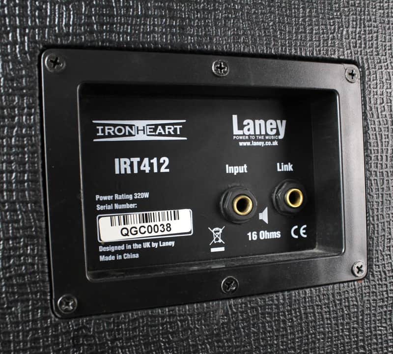 Laney IRT-412 Ironheart 4x12 Guitar Cabinet | Reverb