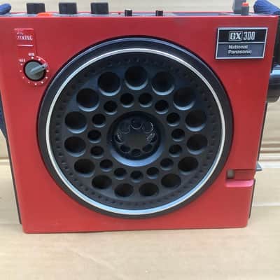 National Panasonic GX 300 vintage Radio Japan Red RF 888JB portable Radio image 9