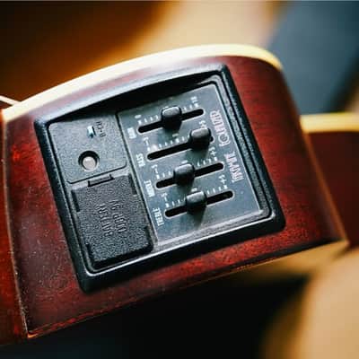 Takamine PT-408 (1991) solid cedar top image 12