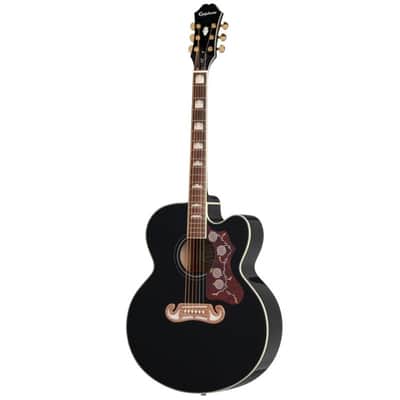 Epiphone EJ-200CE Black image 2