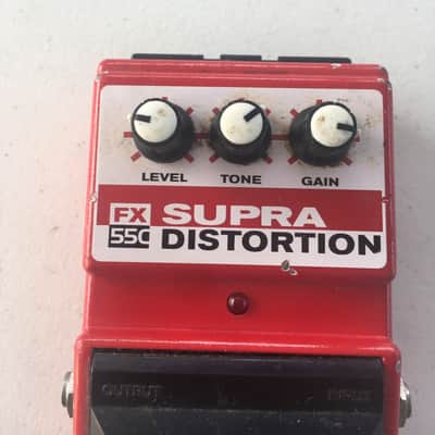 DOD Digitech FX55C Supra Distortion Rare Vintage Guitar Effect Pedal image 2