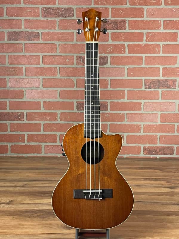 Lanikai MA-CET Mahogany Ukulele w/ Cutaway and Electronics - Tenor image 1