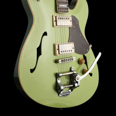 Fano GF6 Alt de Facto Set Neck - Gretsch 2-Tone Green image 6