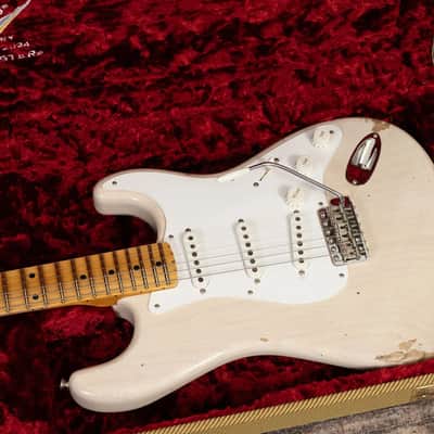 Fender Custom Shop LTD Fat '54 Relic Stratocaster - 2024 - White Blonde image 21