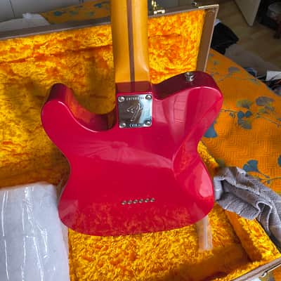 Fender Chris Shiflett Signature Cleaver Telecaster Deluxe 2024 - Present - Dakota Red image 8