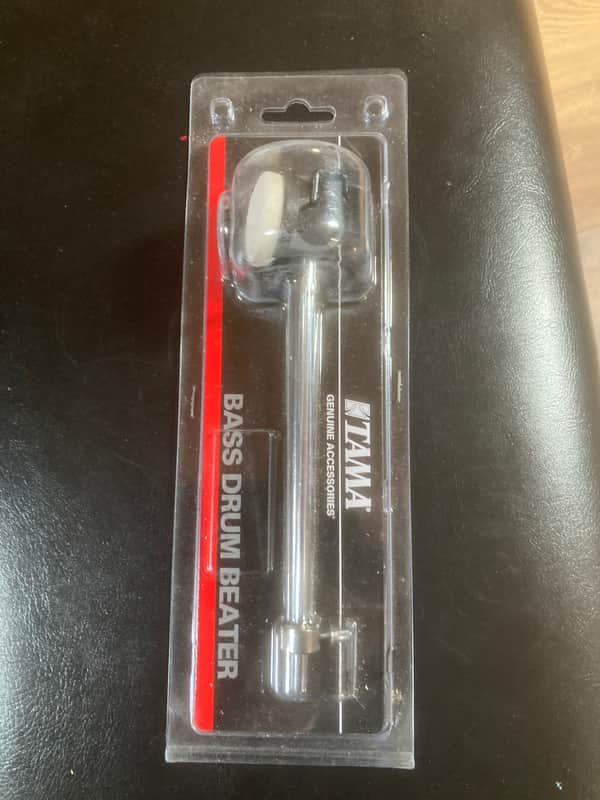 Tama CB90F Iron Cobra Felt Bass Drum Beater 2010s - Black/Chrome image 1