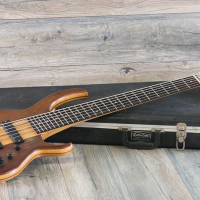 Awesome! Bill Moll Custom 6-String Electric Bass Guitar + Coffin Case image 1