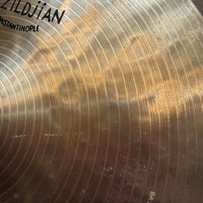 Zildjian 14" K Constantinople Hi-Hat Cymbals (Top Cracked) image 2