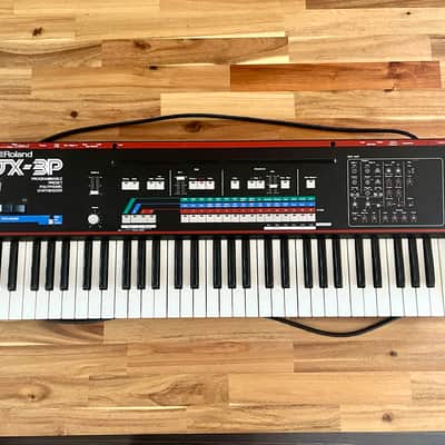 Roland JX-3P 61-Key Programmable Preset Polyphonic Synthesizer 1983 - 1985 - Black