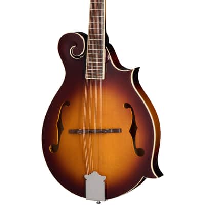 Epiphone F-5 Studio, Vintage Sunburst Satin F Style Mandolin W/Gig Bag image 1