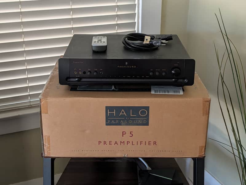Parasound Halo P5 2.1-Channel Stereo Preamplifier & DAC