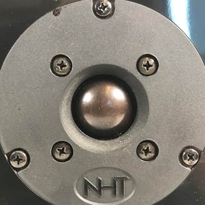 Vintage NHT Super Zero A450 Bookshelf Speakers Piano Black image 7