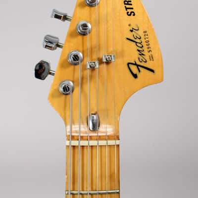 1979 Fender Hardtail Stratocaster Black w/OHSC image 5