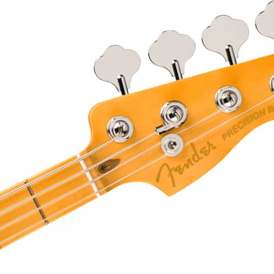 Fender American Ultra II Precision Bass Maple FB Ultraburst with Case image 5