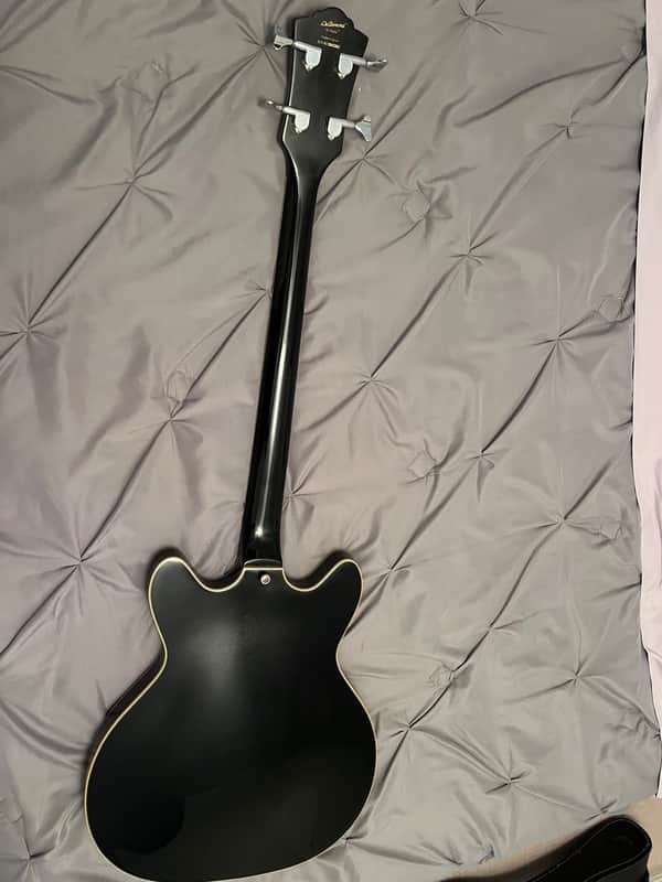 DeArmond by Guild Starfire Bass 1990's - Black | Reverb