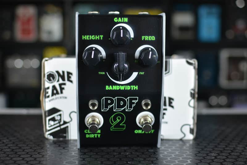 Stone Deaf FX PDF-2 Parametric Distortion 2010s - Black image 1