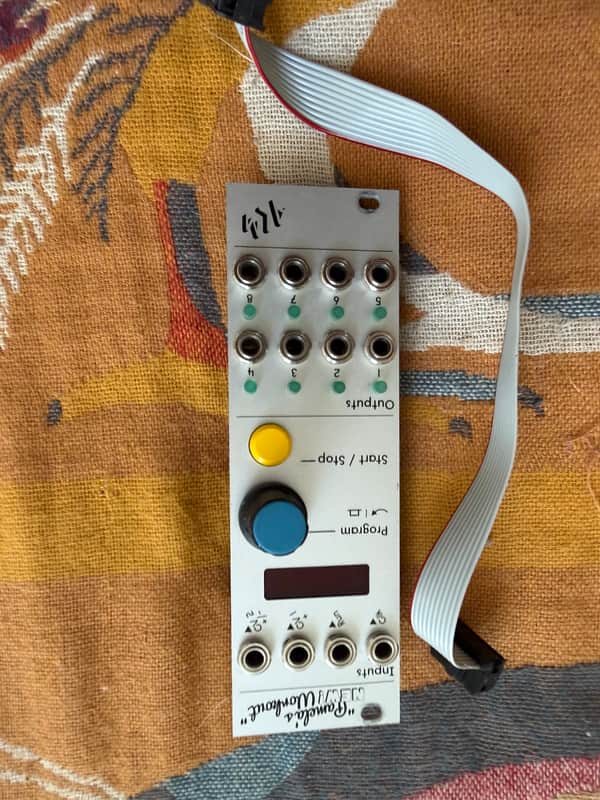 ALM/Busy Circuits ALM017 Pamela's NEW Workout Master Clock & Modulator Eurorack Synth Module 2017 - Present - Silver