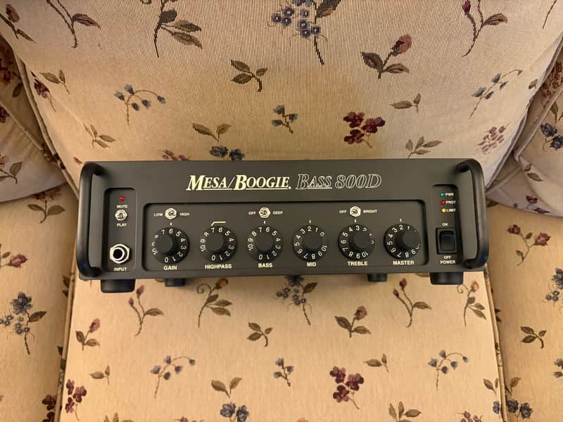 Mesa Boogie Bass-800D 800-Watt Bass Amp Head 2025 - Present - Black image 1