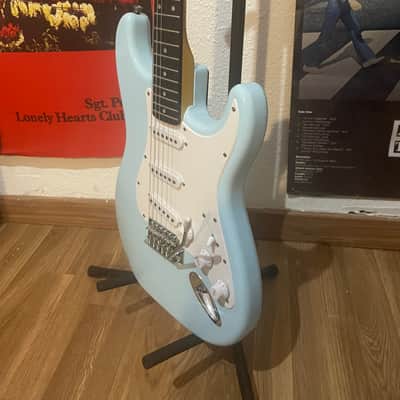 Fender Stratocaster  Sonic Blue Replica image 4