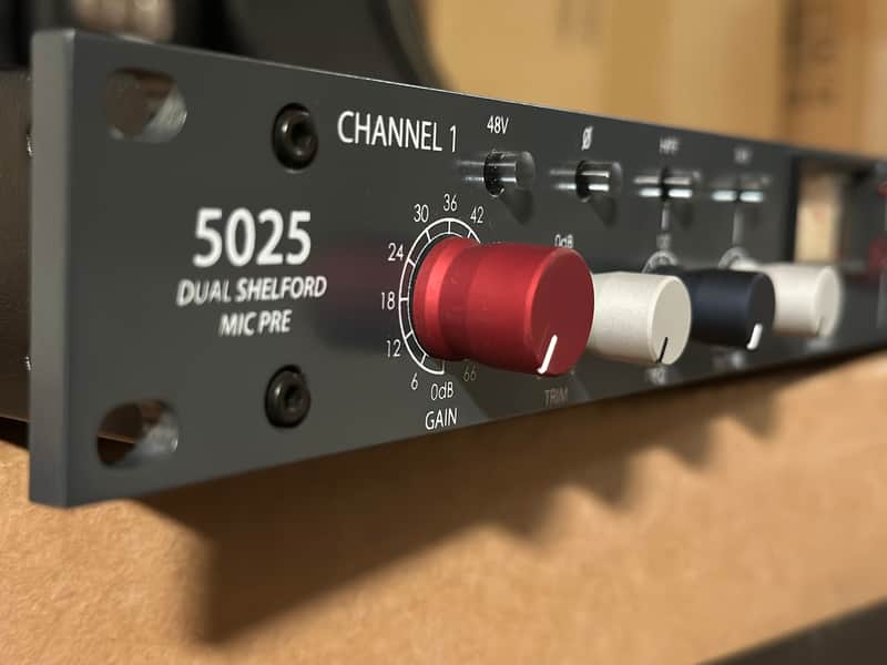 Rupert Neve Designs 5025 Shelford Dual Microphone Preamp 2021 - Present - Shelford Blue image 1