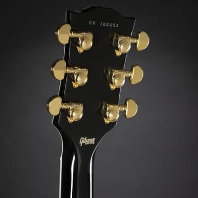 Gibson Les Paul Custom Ebony Gloss - Custom Electric Guitar image 5