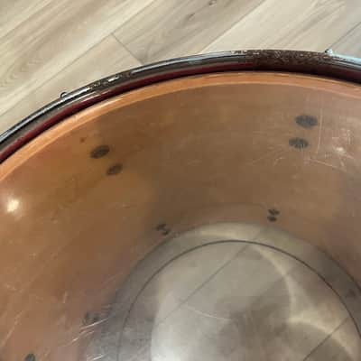 Pearl BLX 18” tom 80s - Sequoia Red image 6
